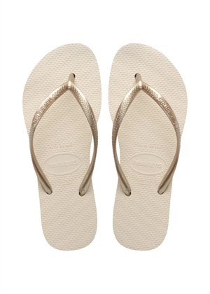 Hav. Slim Flatform sandal Beige Havaianas